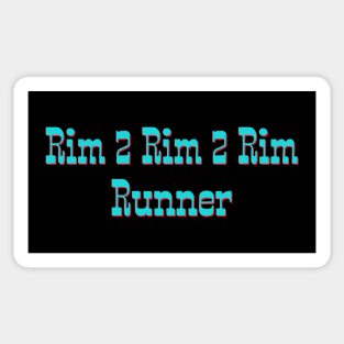 Rim 2 Rim 2 Rim Runner Sticker